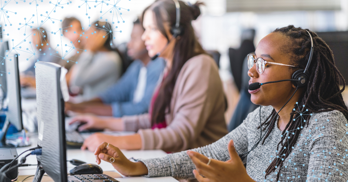 plannning as a service reps taking phone calls to help customers