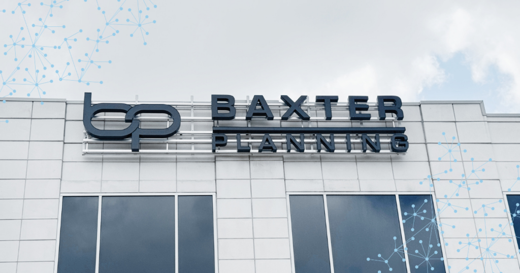 baxter planning sign